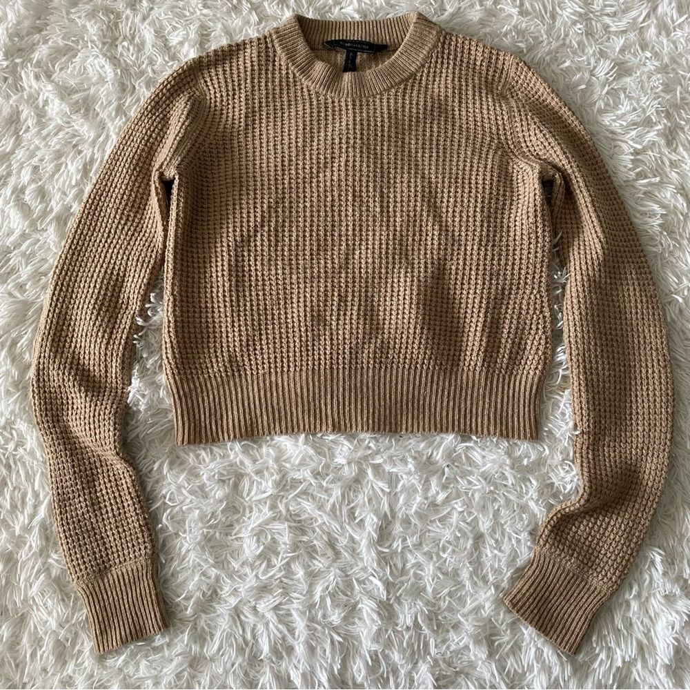BCBGMaxAzria Tan Sweater